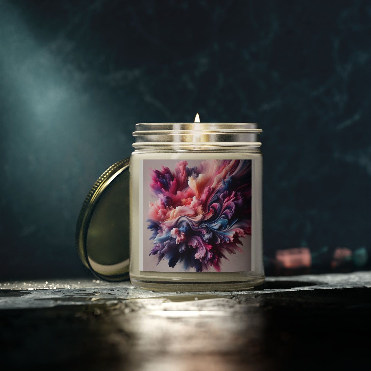 Artistic Scented Candles - Coconut Apricot Wax | Aromatic Decor for Home & Gifts