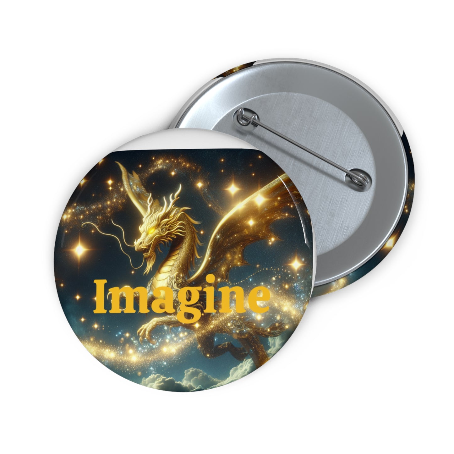 Imagine Dragon Custom Pin Buttons