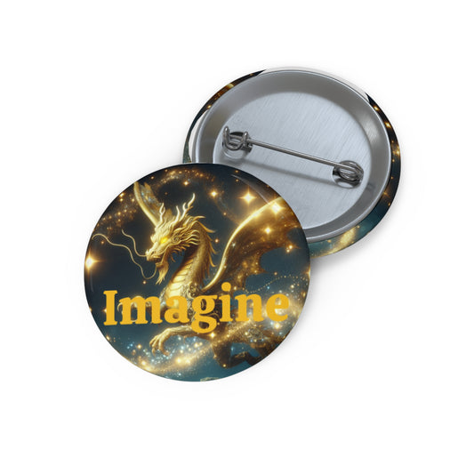 Imagine Dragon Custom Pin Buttons