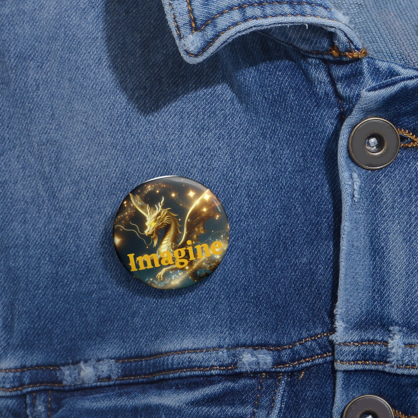 Imagine Dragon Custom Pin Buttons